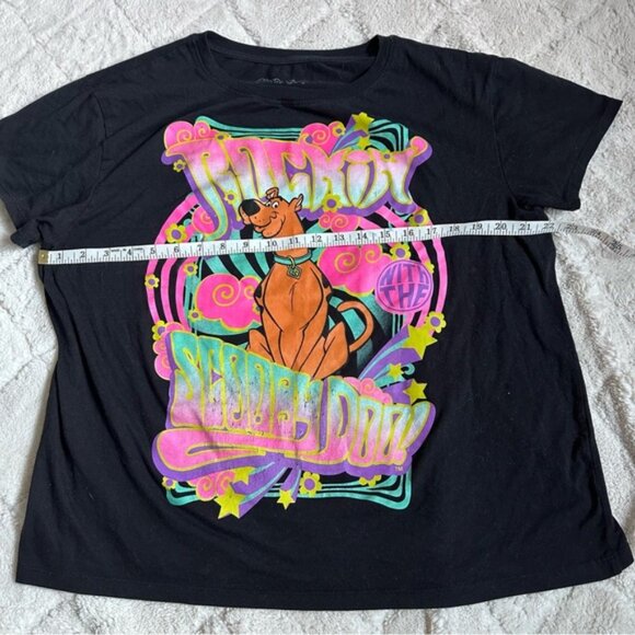 Scooby-Doo! | Rockin with Scooby Boyfriend Fit T-Shirt | Size Extra Extra Large - Picture 6 of 7